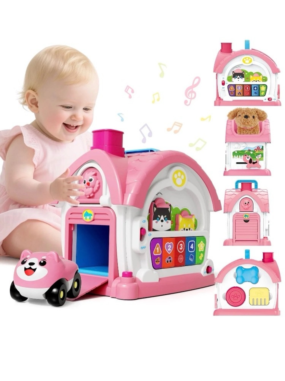 MUSICAL LEARNING HOUSE 8 IN 1 MONTESSORI EDUCATIONAL TOY